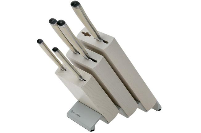 Imagen para Wüsthof Classic Ikon soporte de cuchillos Blanco con 6 unidades