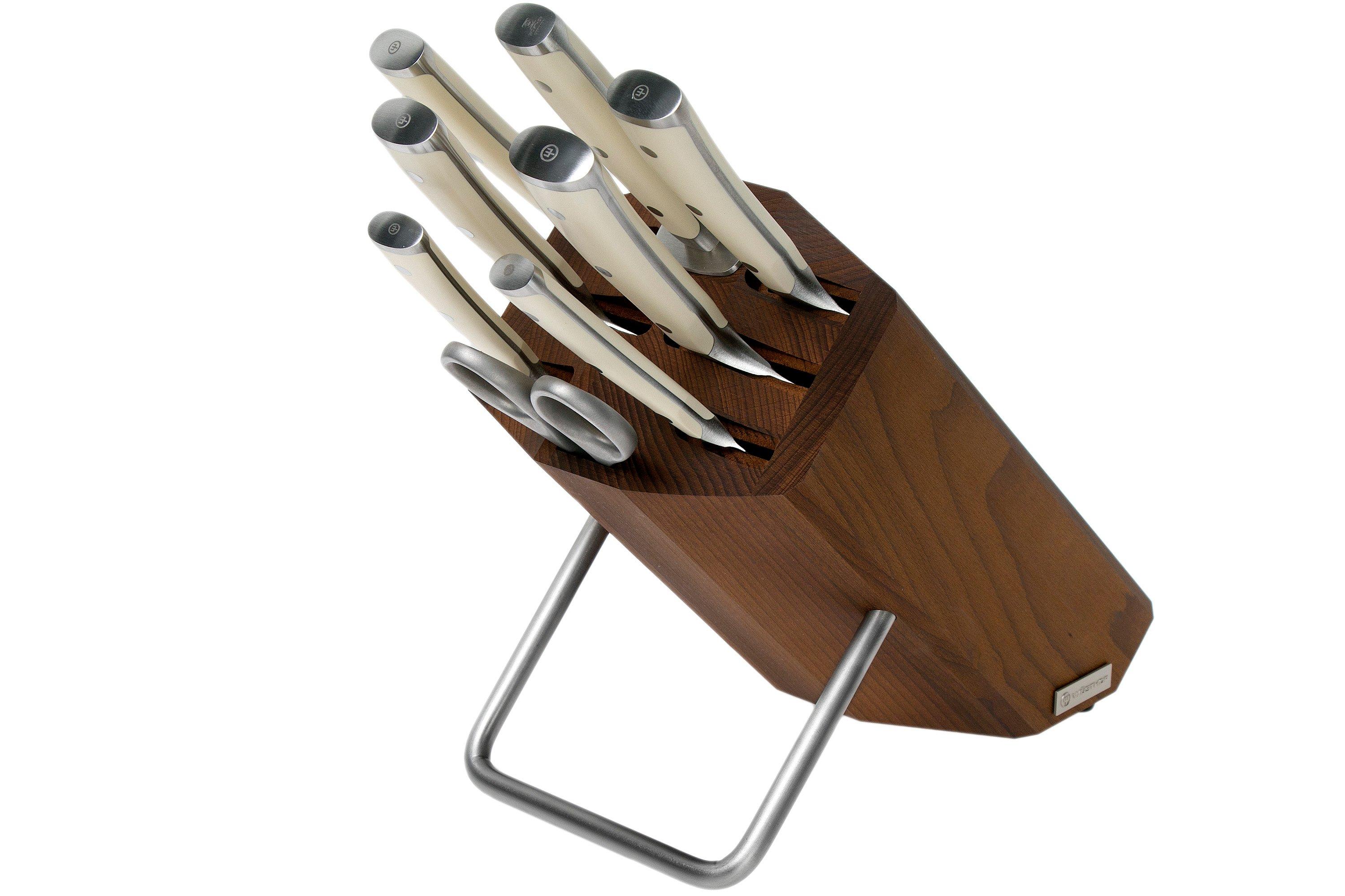 Wusthof Classic Color 8-piece knife block set