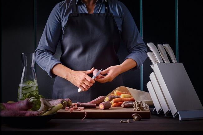 Image pour Wüsthof Classic Ikon Crème ensemble de couteaux, 9 pièces, 1090470901