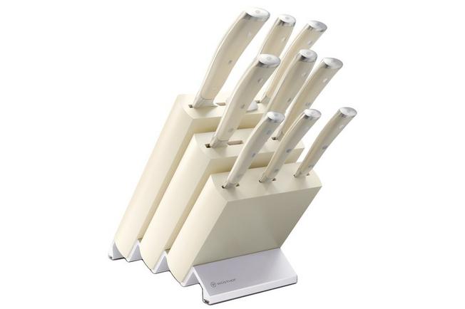 Afbeelding voor Wusthof Classic Ikon Wit, 1090470902, 10-delige messenset met blok