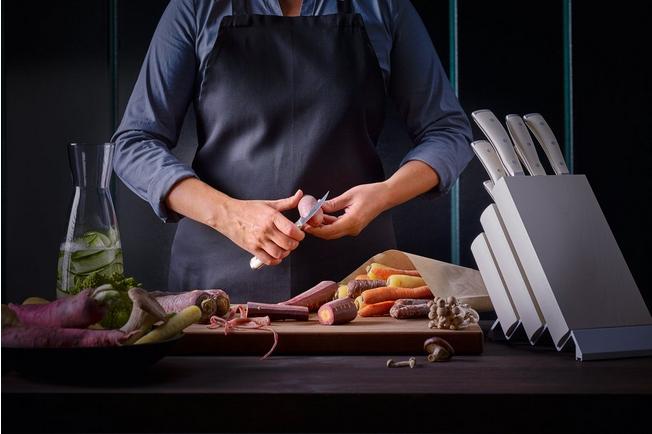 Afbeelding voor Wusthof Classic Ikon Wit, 1090470902, 10-delige messenset met blok