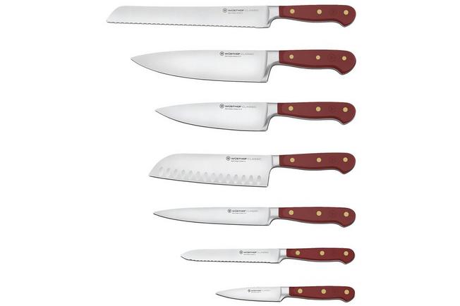 Bild für Wüsthof Classic Colour Tasty Sumac 1091770715, 7-teiliges Messerset mit Block