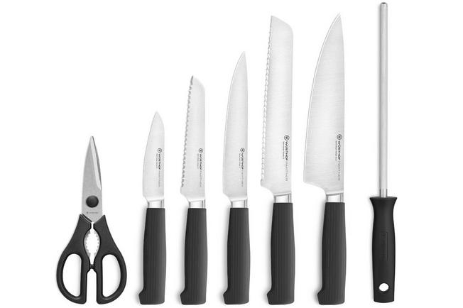 Image pour Wüsthof Partner 1091870801 Natural, set de 8 couteaux avec bloc