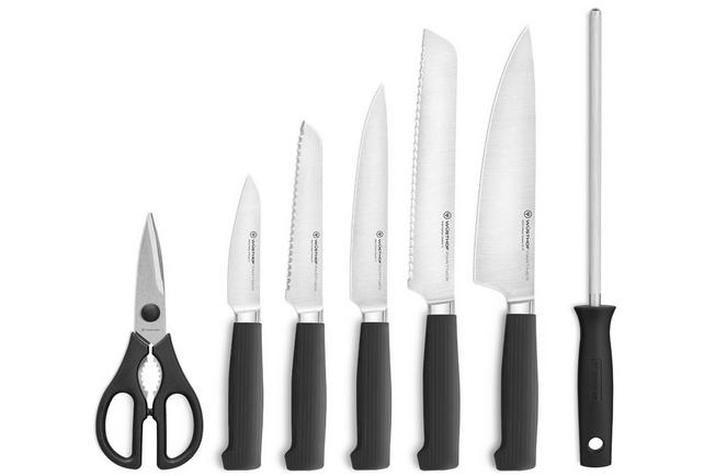 Image pour Wüsthof Partner 1091870803 Black, set de 8 couteaux avec bloc