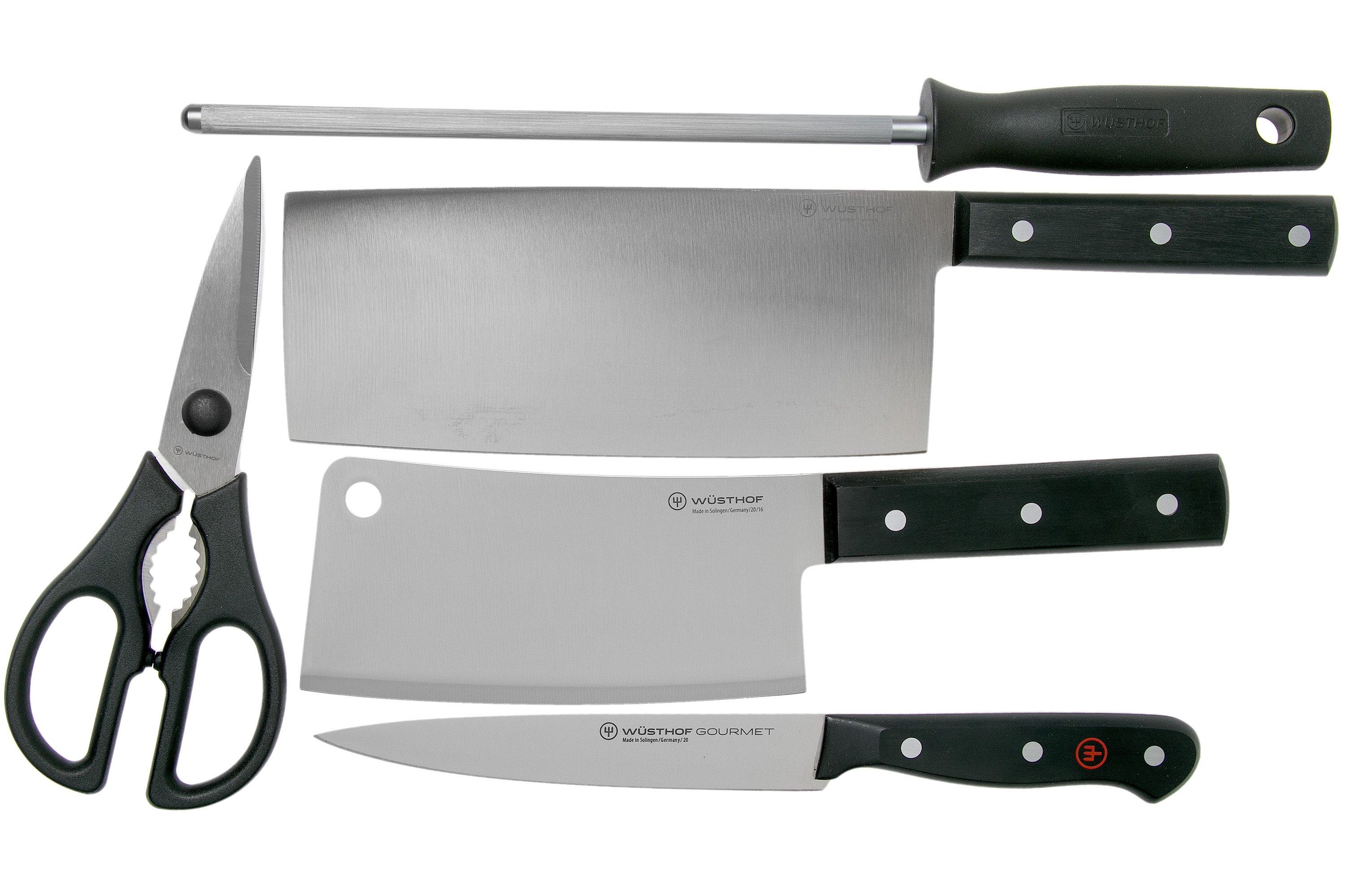 Wüsthof Gourmet 5-piece knife set, 1095070501 Advantageously