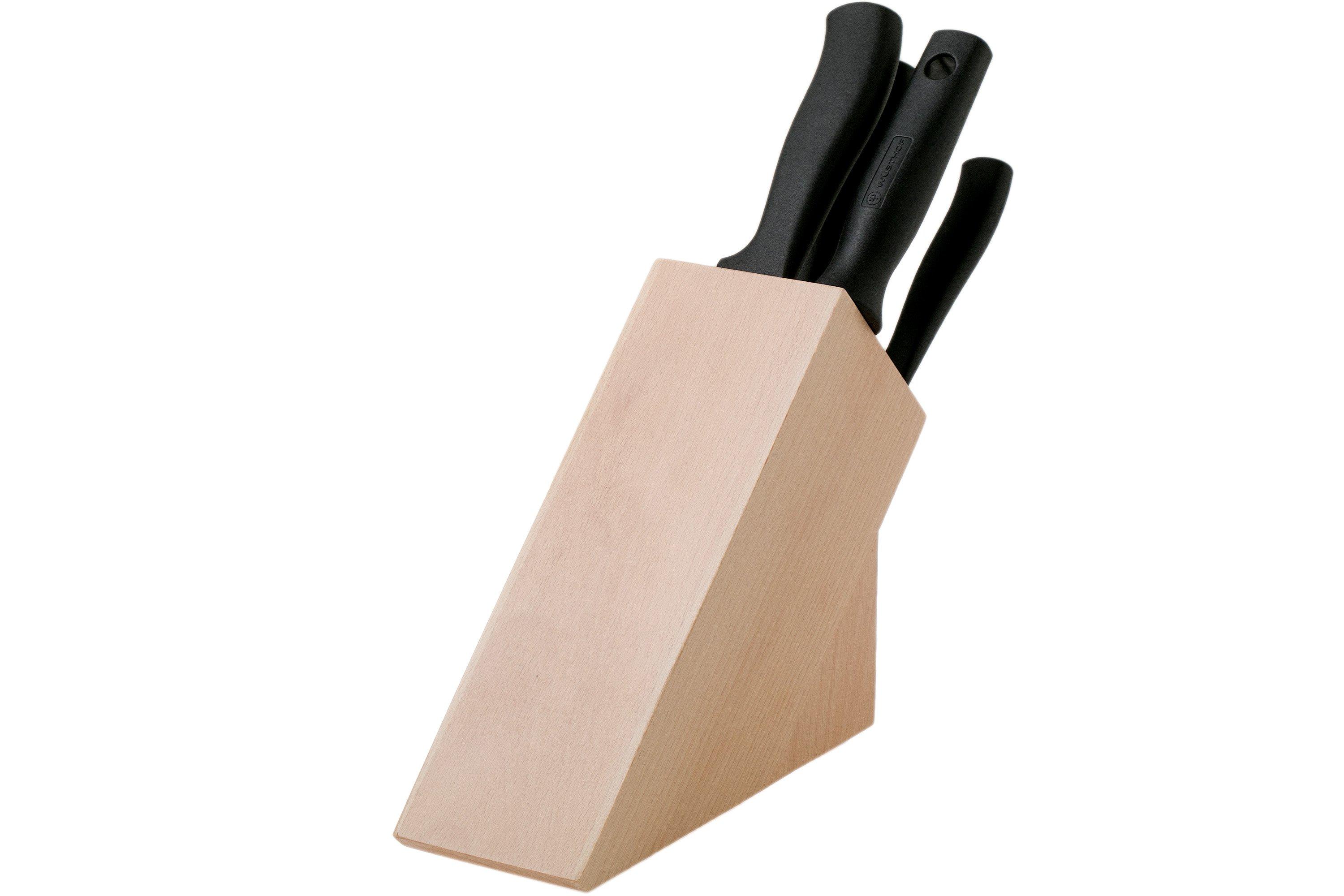 Bloc couteaux 5 pièces Silverpoint bois - Wüsthof - MaSpatule