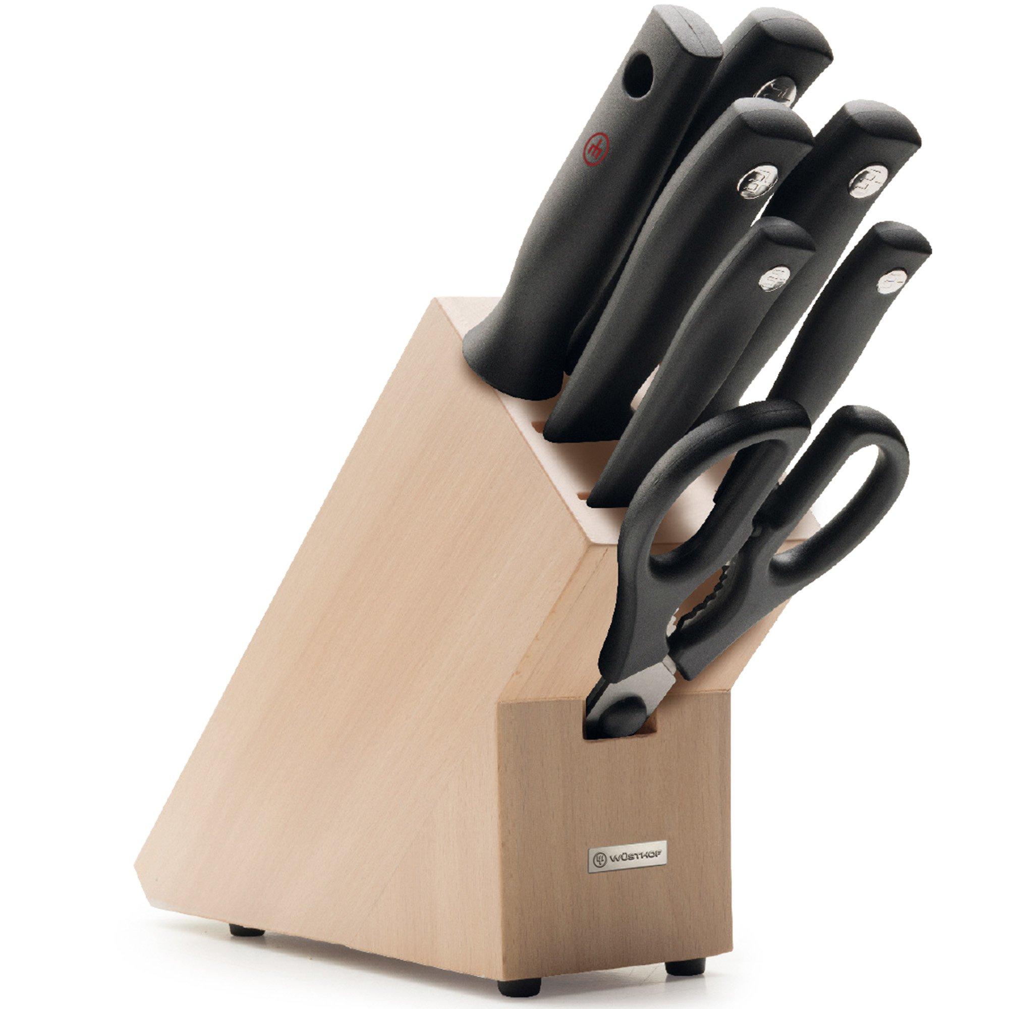 Blocco per coltelli Classic Ikon con 9 coltelli