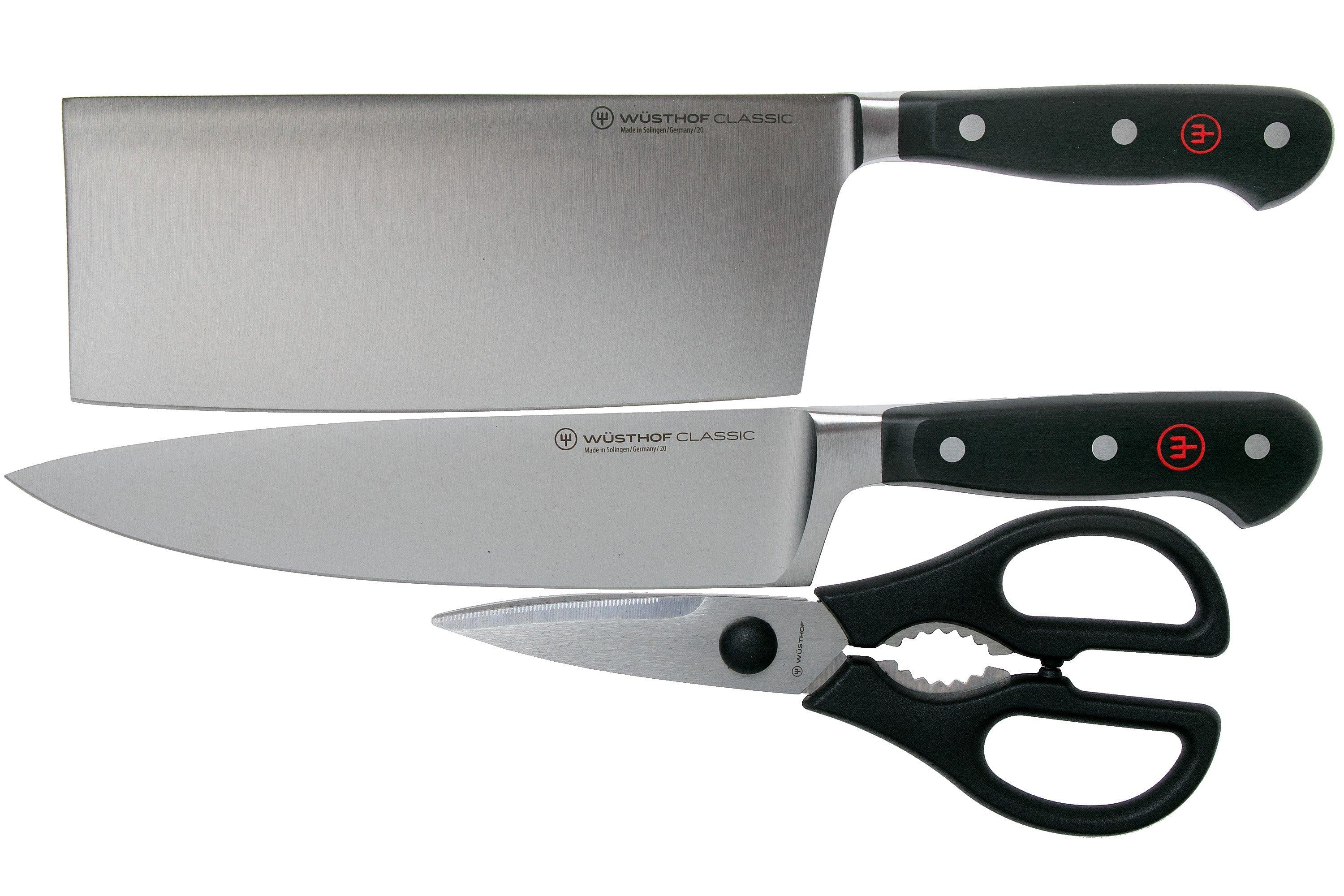 Wusthof Classic 3 pc Cooks Knife Set