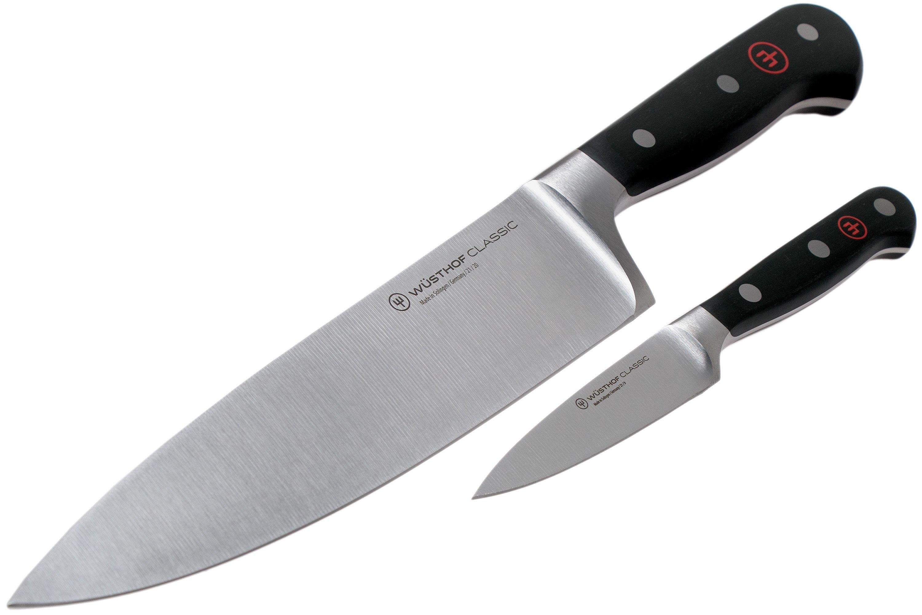 Wusthof Classic Chef's Knife: 6, 6 IN, Black