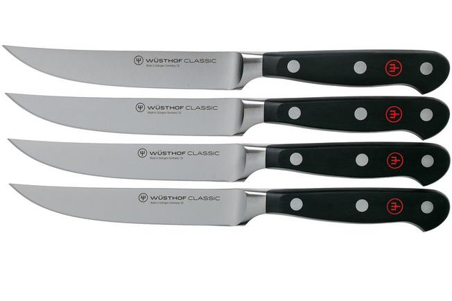 emparedado negocio Insatisfecho Wüsthof Classic juego de cuchillos para carne 4-uds, 9731 | Compras con  ventajas en Knivesandtools.es