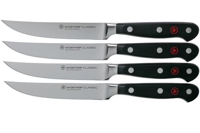 Wusthof Classic 4 Piece Steak Knife Set 