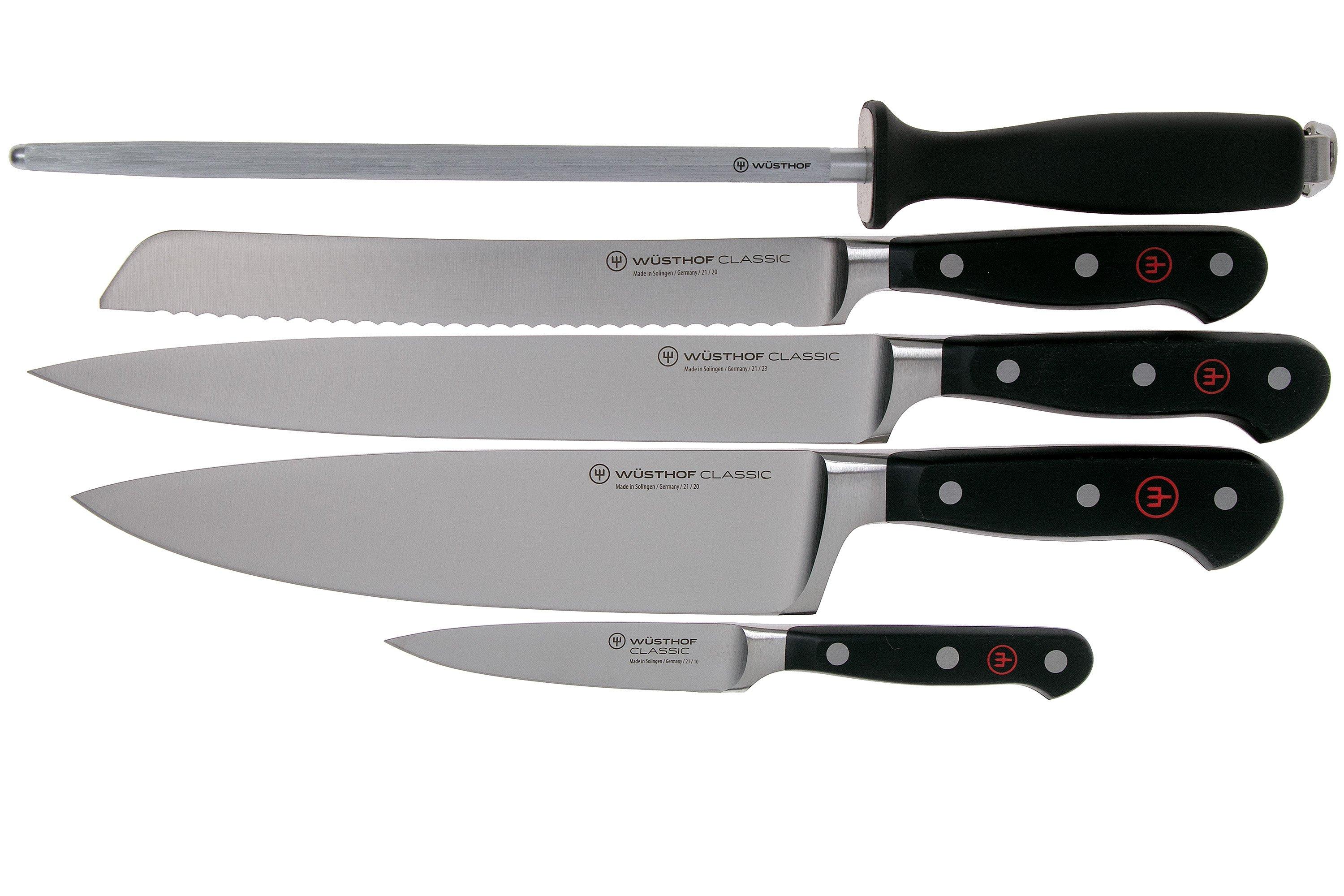 Wüsthof Classic 5-piece knife set, 1120160501 | Advantageously