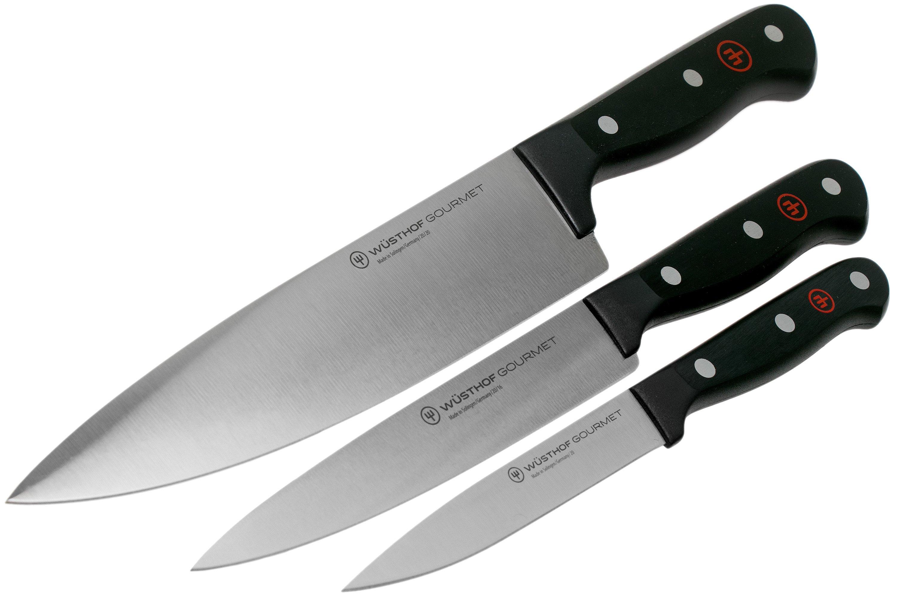 Wüsthof Gourmet 3piece knife set, 1125060307 Advantageously shopping