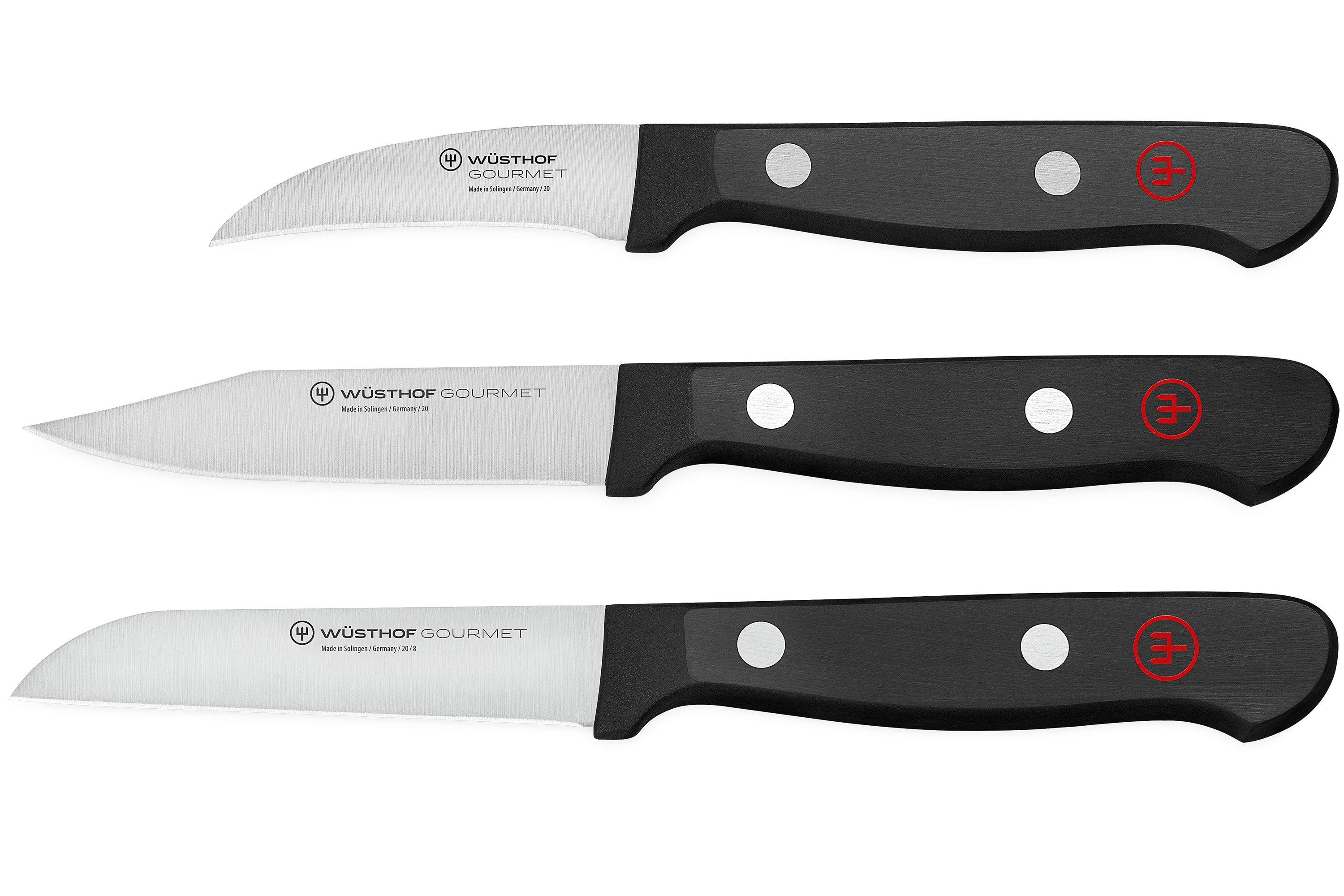Wüsthof Gourmet 3piece vegetable knife set, 1125060310