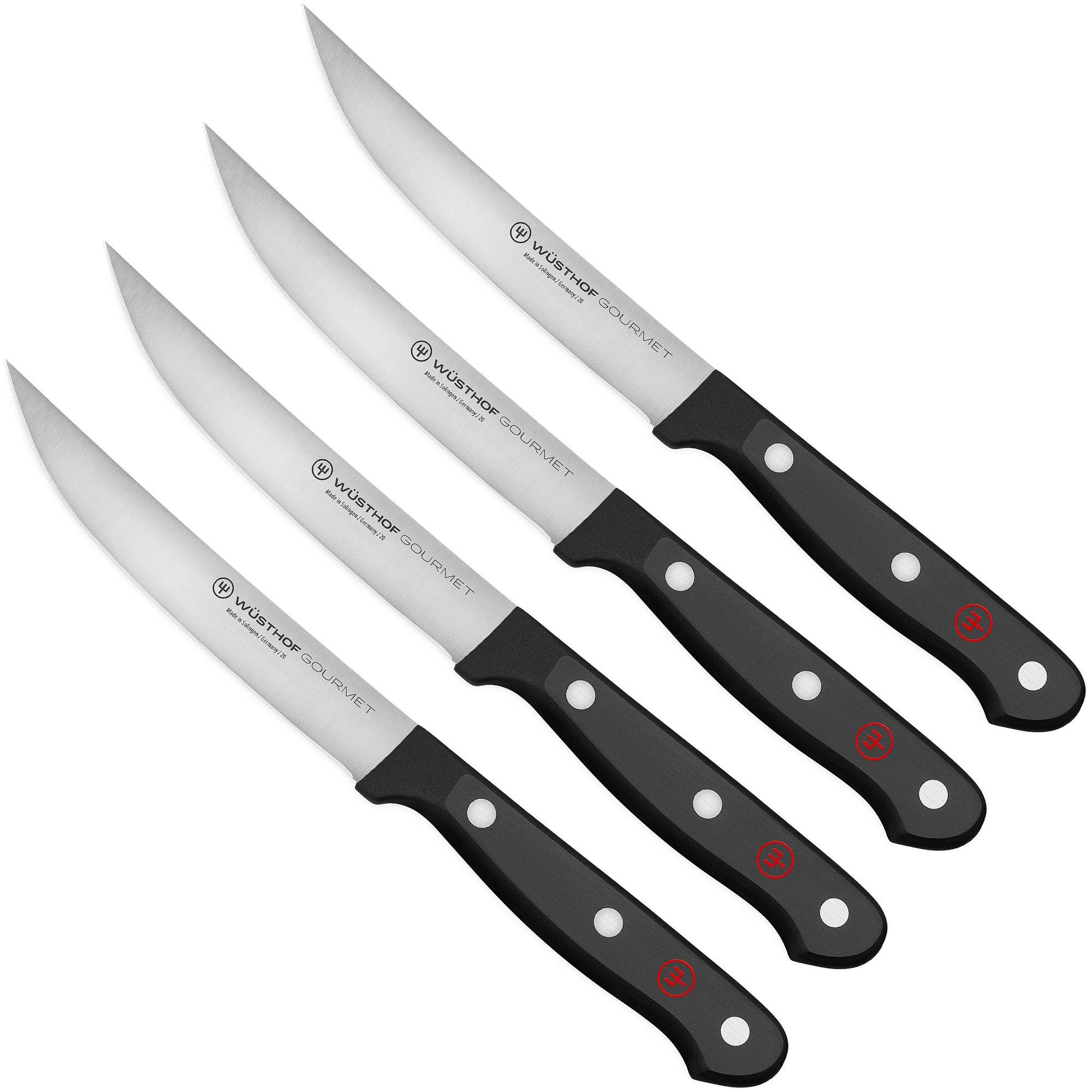 Wüsthof Gourmet 4piece steak knife set, 1125060403 Advantageously