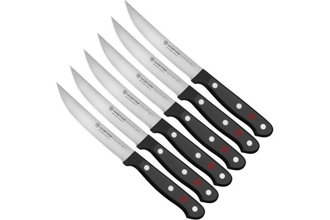 Wüsthof Gourmet set di coltelli da bistecca 6-pezzi, 1125060601