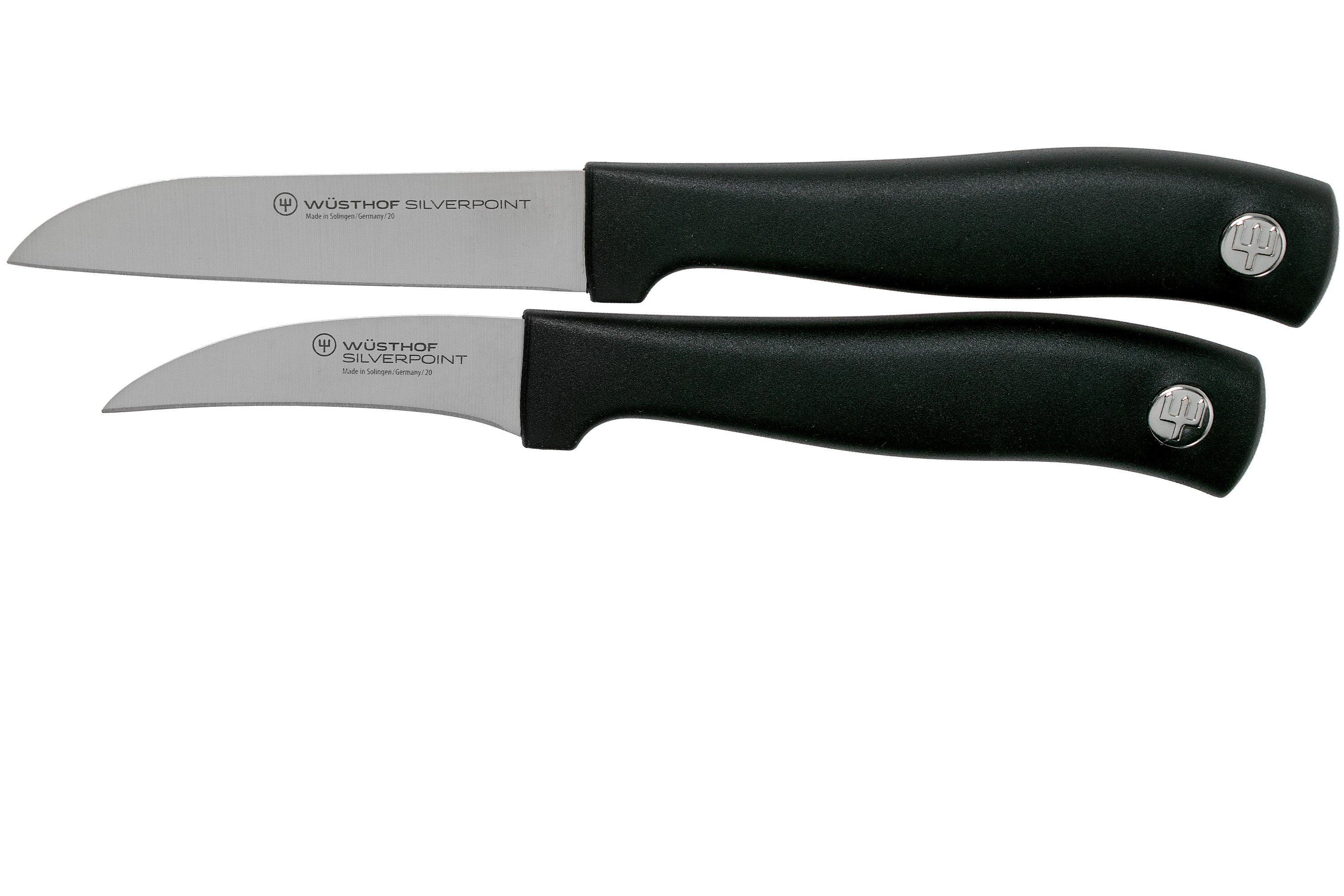 Wüsthof Silverpoint set di coltelli per sbucciare 2-pezzi, 1135160203 ...