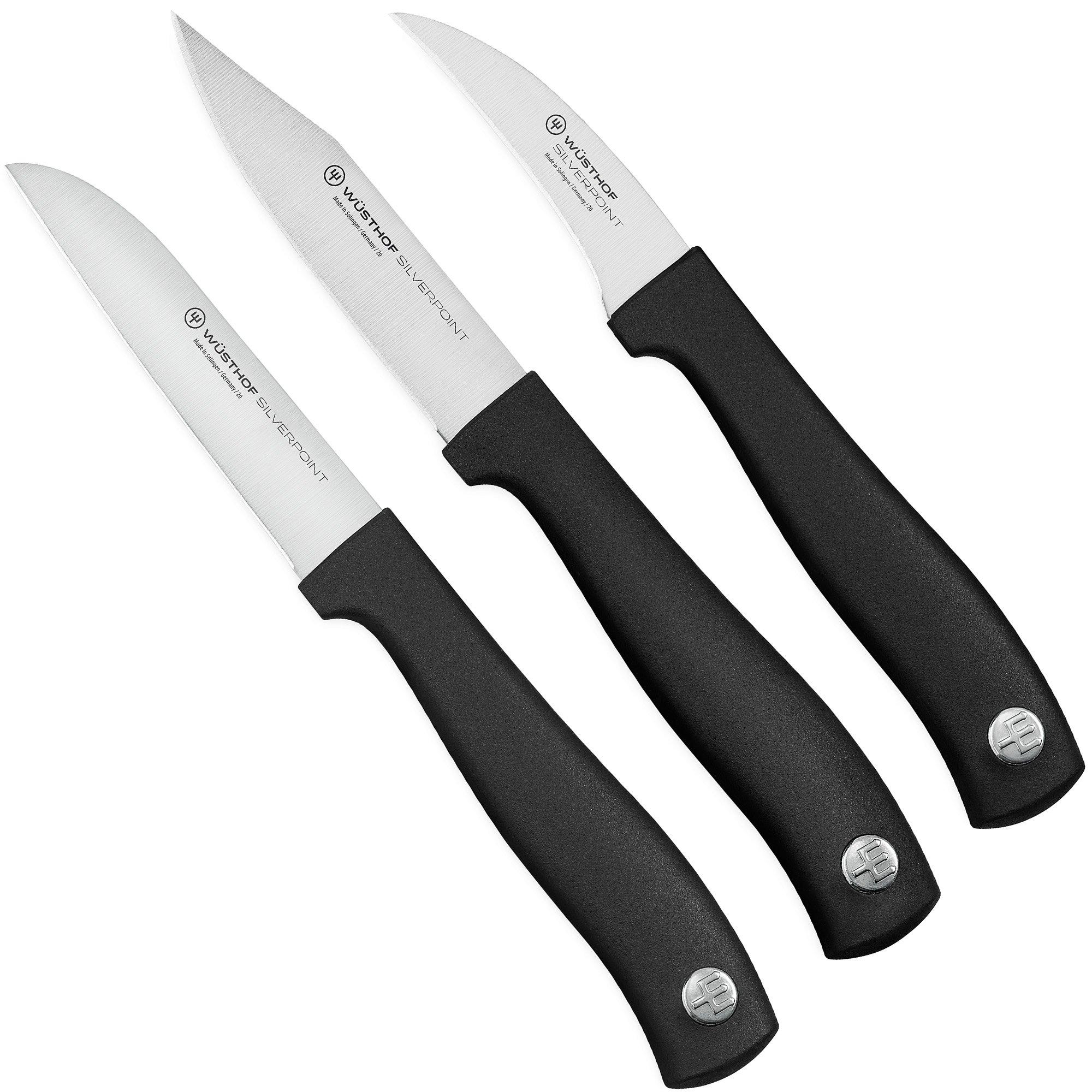 Wüsthof Silverpoint 3-piece peeling knife set, 1135160301 ...