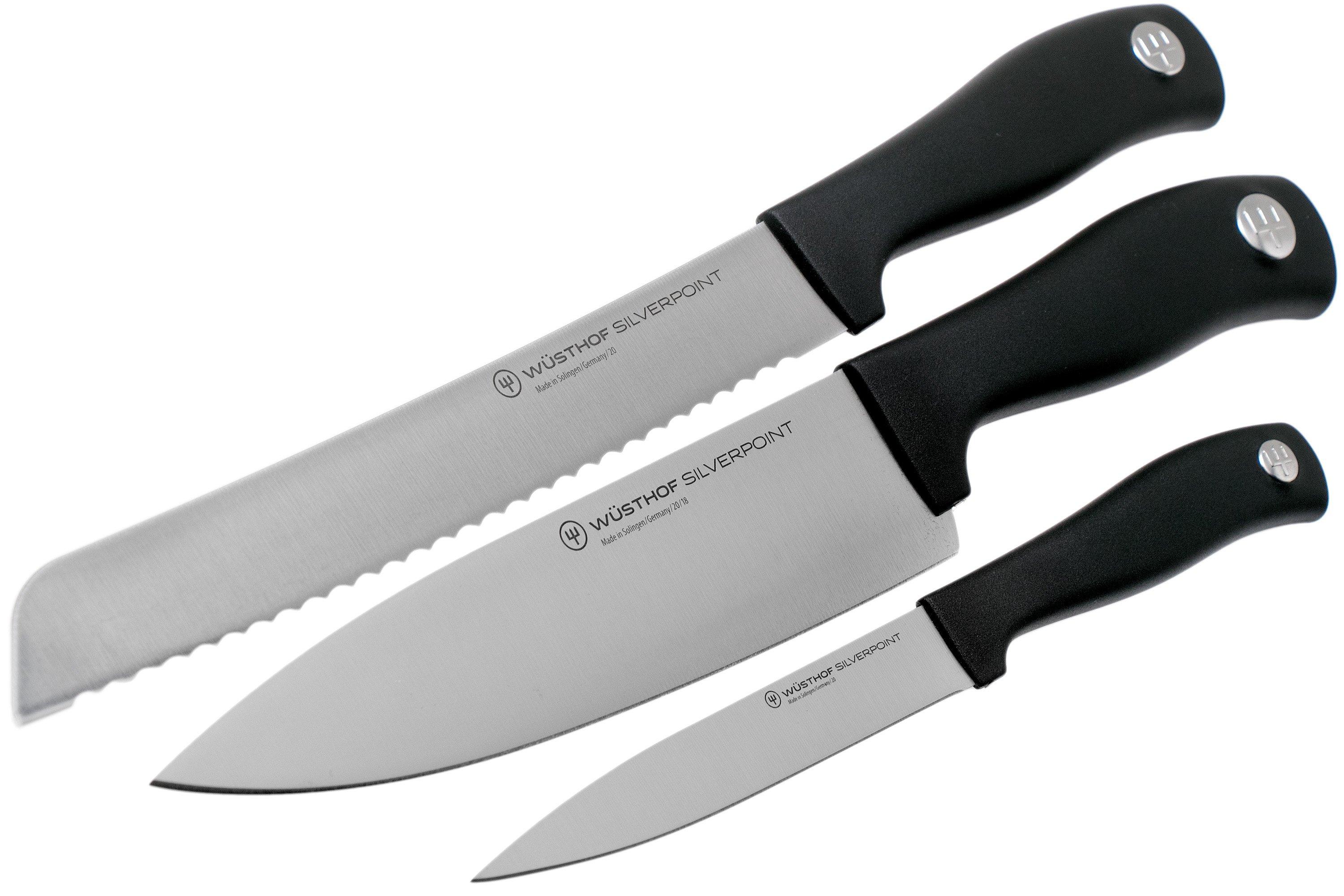 Wüsthof Silverpoint 3-piece set, 1135160304 | Advantageously shopping ...