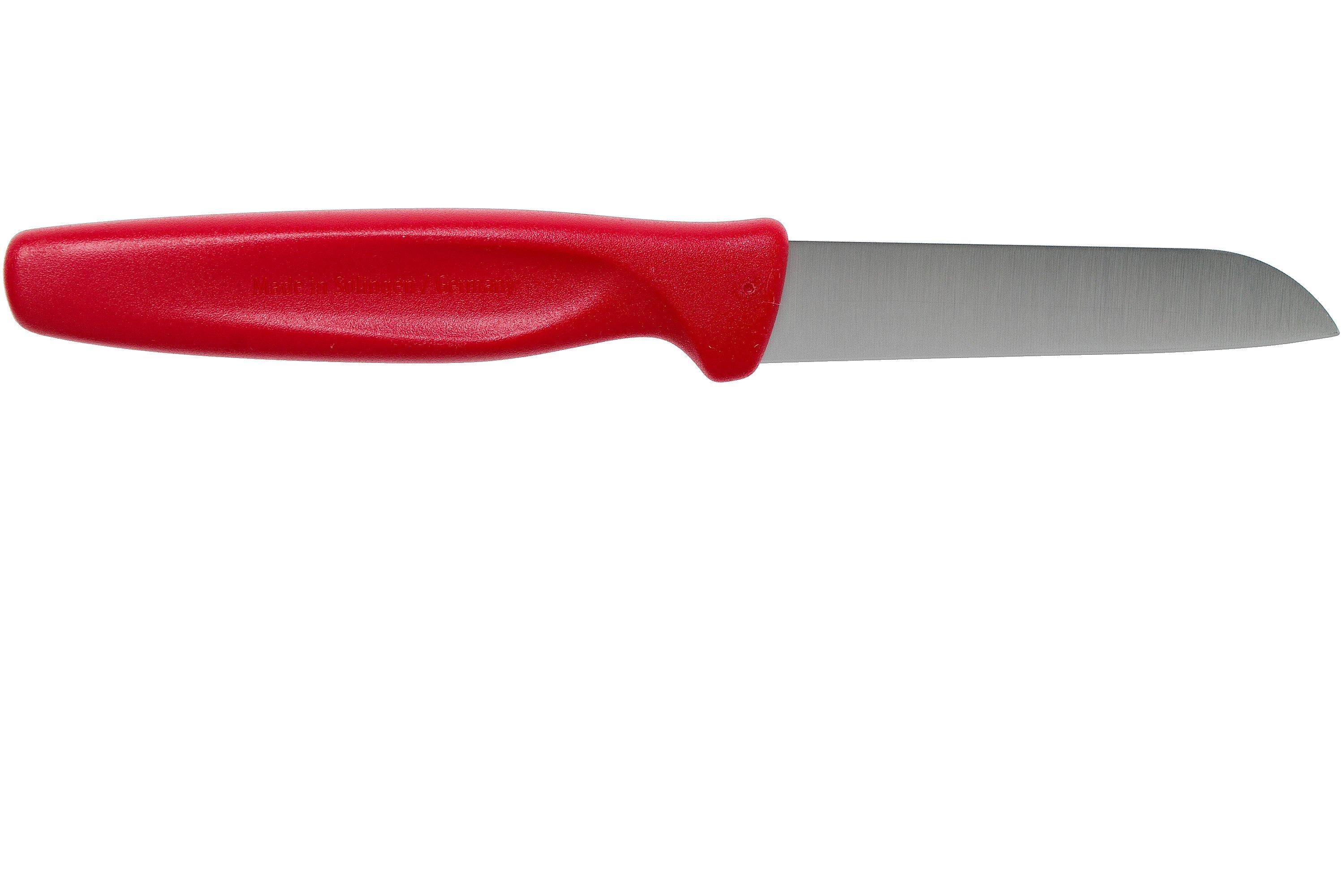 Wüsthof Gemüsemesser Rot – Klingenlänge 8 Cm, Edelstahl, Spülmaschinenfest