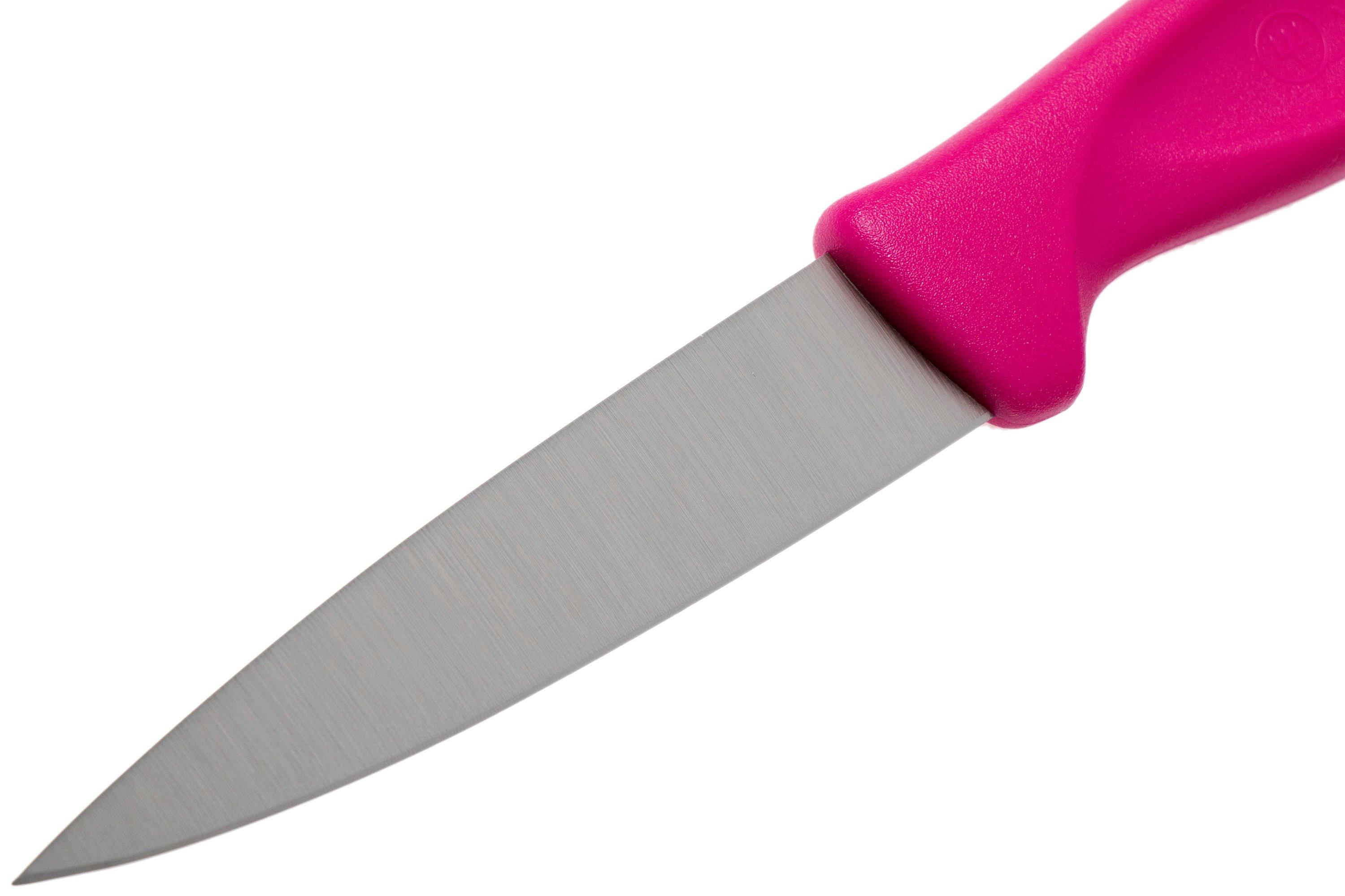 Pylones - Coltello Da Burro Fanfaron Rosa - In Acciaio Inox Con Manico In ABS - Lavabile In Lavastoviglie - 13 Cm - 2