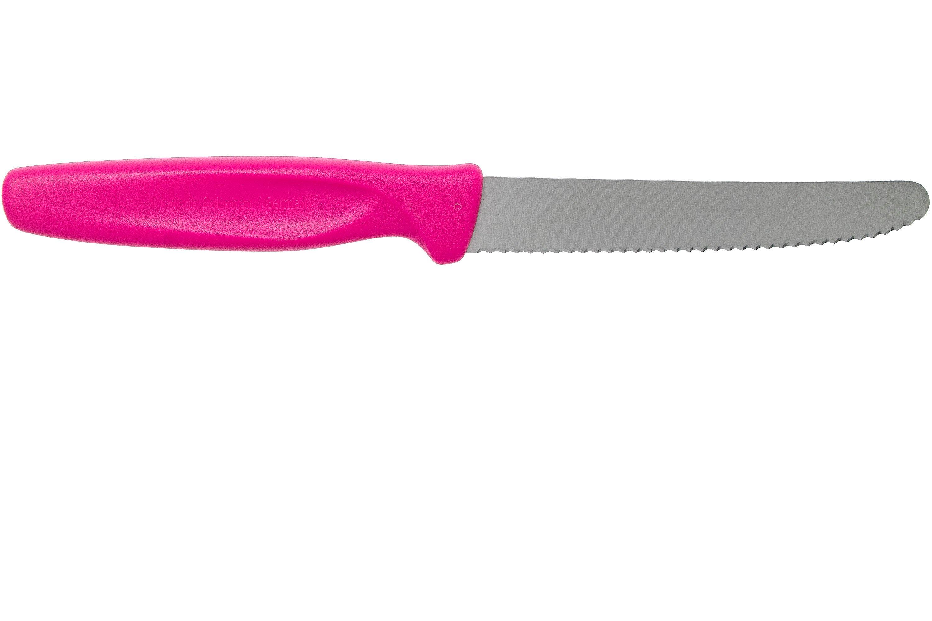 Wüsthof Create Collection serrated utility knife 10 cm, pink