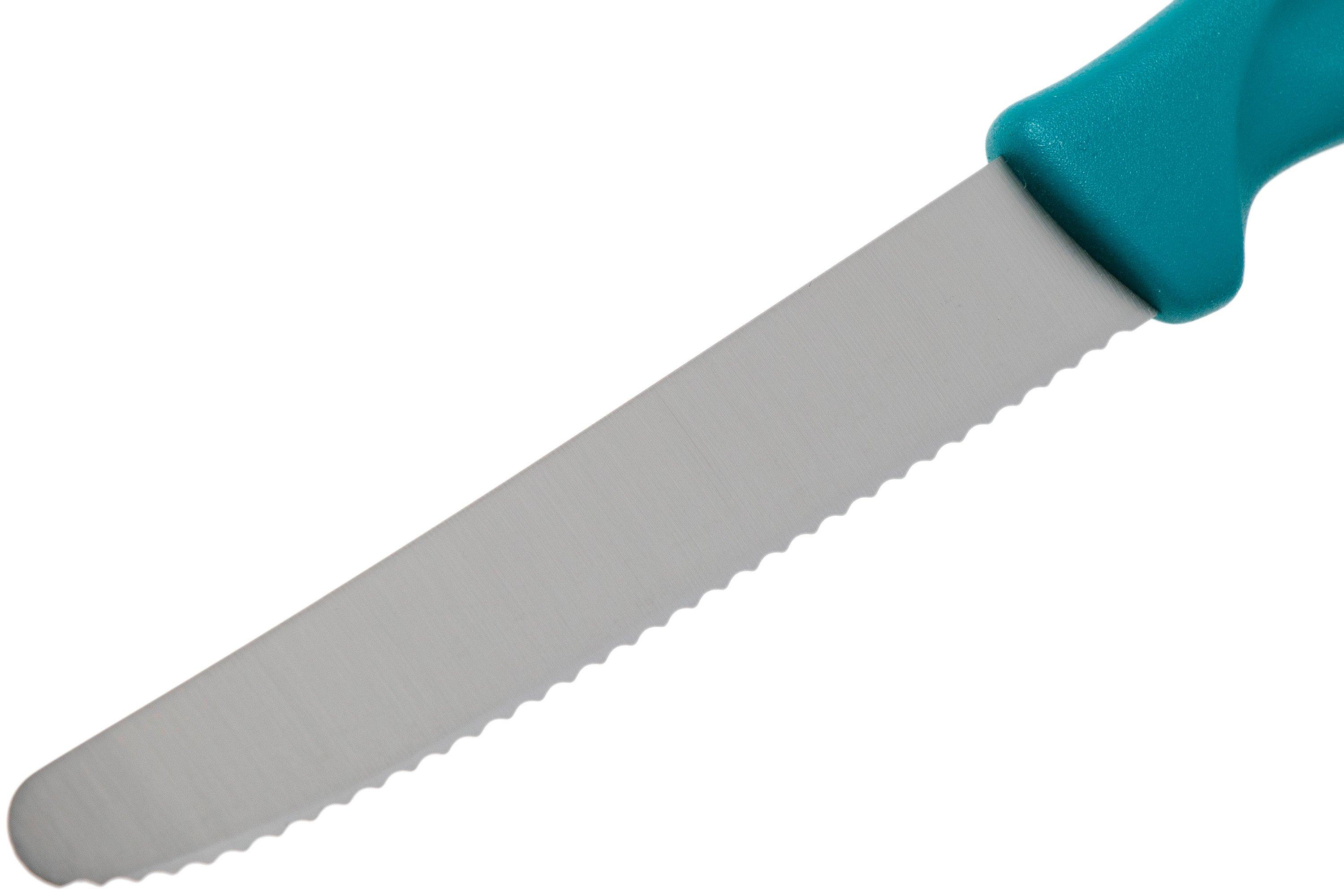 Wüsthof Create Collection serrated utility knife 10 cm, turquoise