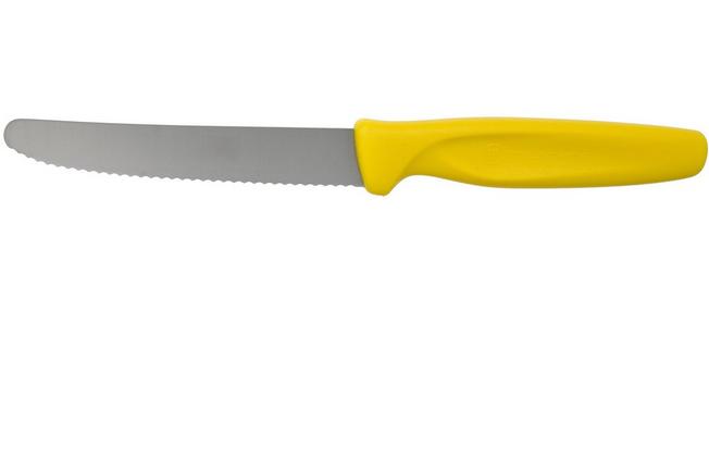 Imagen para Wüsthof Create Collection cuchillo dentado universal 10 cm, amarillo