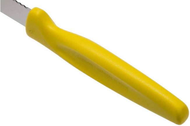 Imagen para Wüsthof Create Collection cuchillo dentado universal 10 cm, amarillo