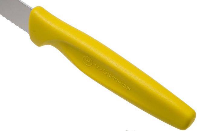 Imagen para Wüsthof Create Collection cuchillo dentado universal 10 cm, amarillo