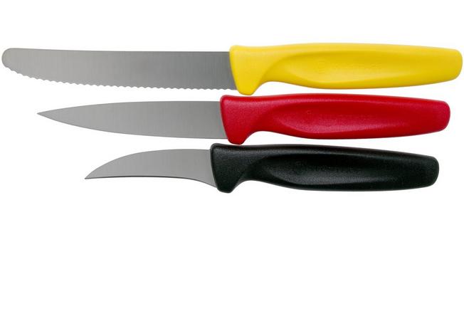 Wusthof Create 3-Piece Paring Knife Set, Multicolored