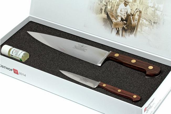 Wusthof Limited Edition 200th Anniversary 2pc Knife Set-Carbon