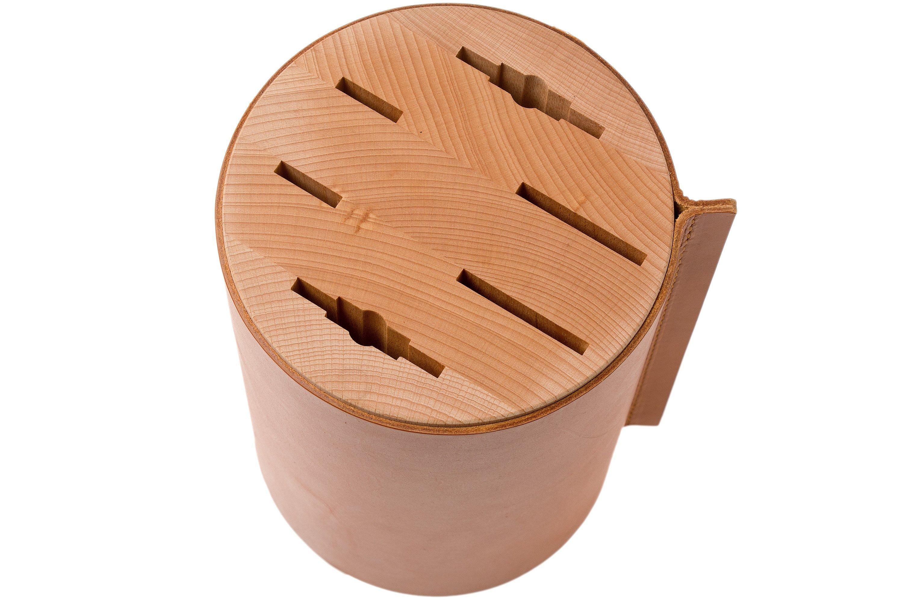 Wüsthof Amici 2091370601 knife block, olive wood Advantageously