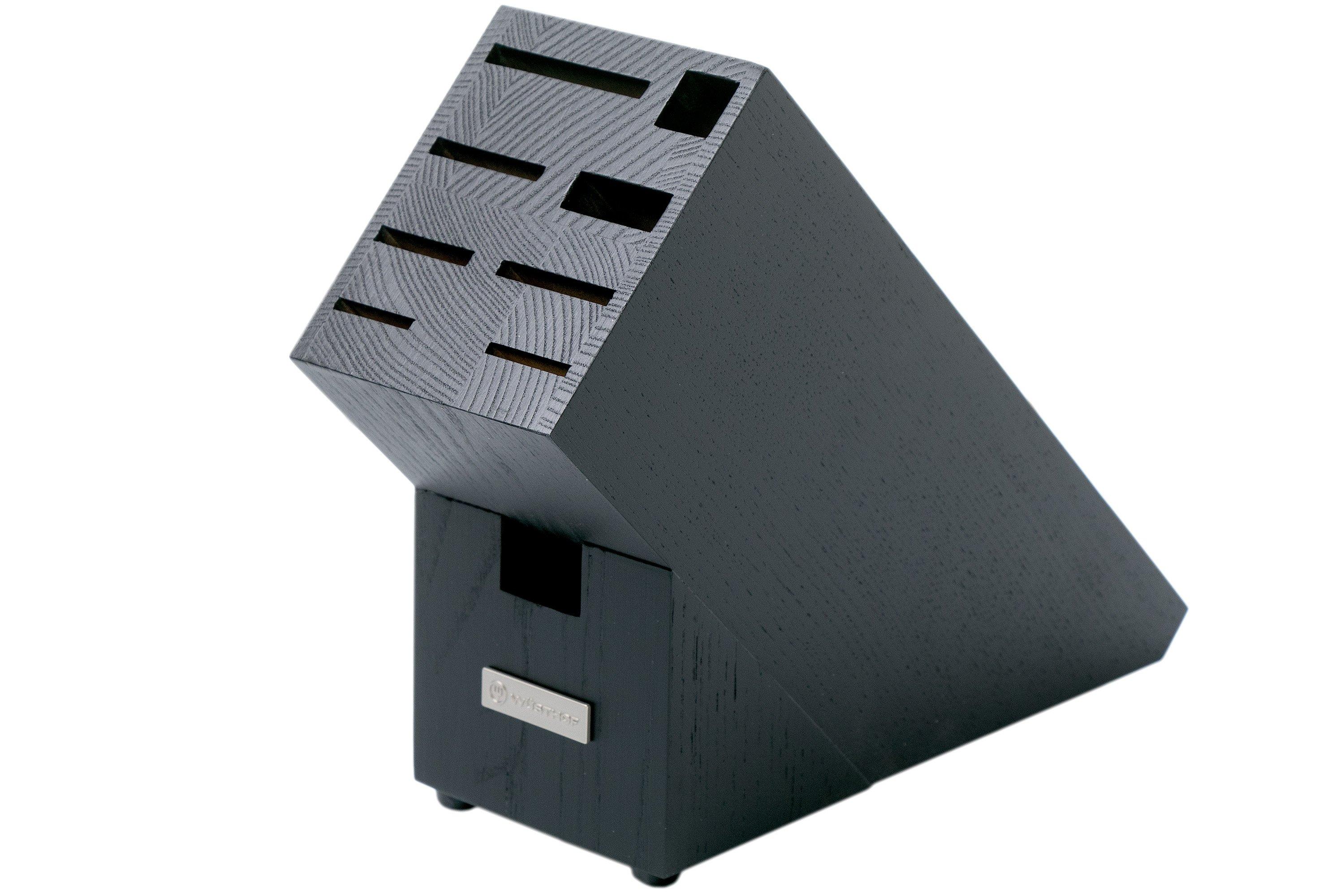 Wüsthof 2099600904 Knife Block for 9 Pieces, Black Advantageously