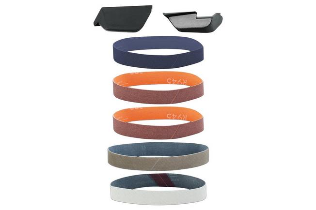Afbeelding voor Wüsthof Easy Edge Upgrade Set 3069730401 vervangende slijpbandjes en slijphoekgeleider
