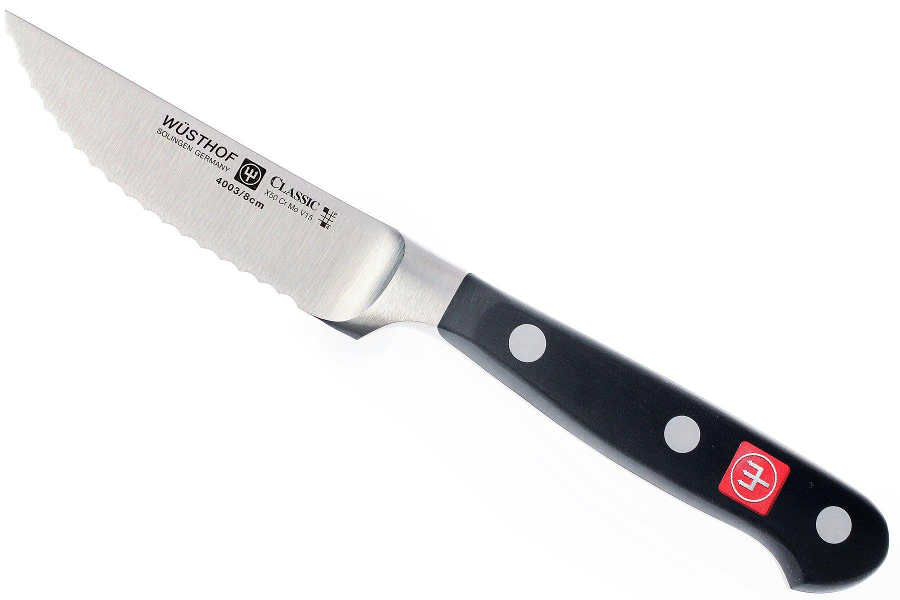 Wüsthof Classic Serrated Paring Knife 8 cm, 4003