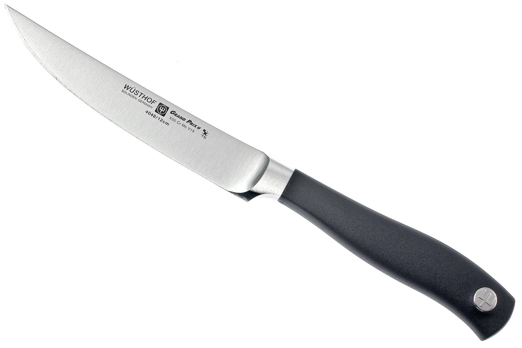 Wusthof Grand Prix II Steak Knife 12 cm (4.5") Advantageously