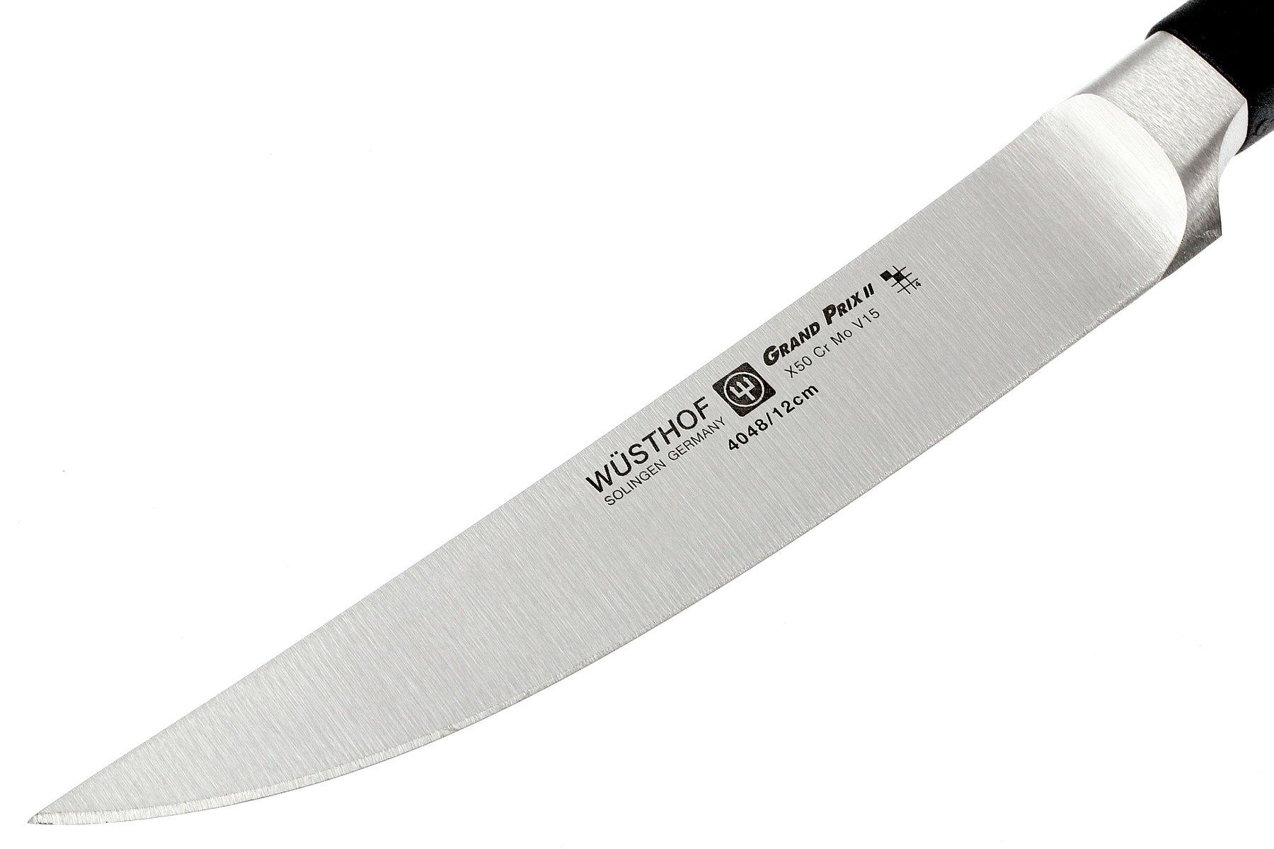 Wusthof Grand Prix II Steak Knife 12 cm (4.5") Advantageously