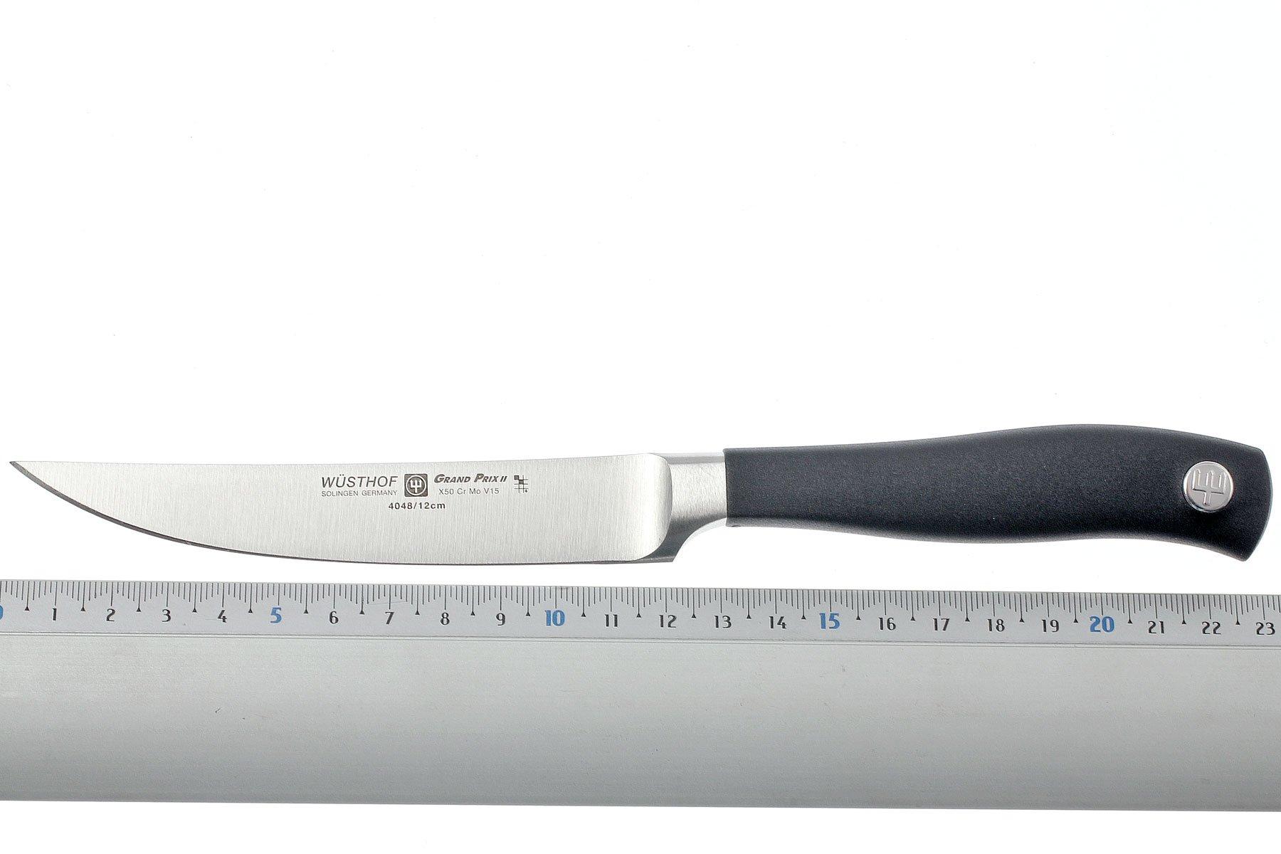 Wusthof Grand Prix II Steak Knife 12 cm (4.5") Advantageously