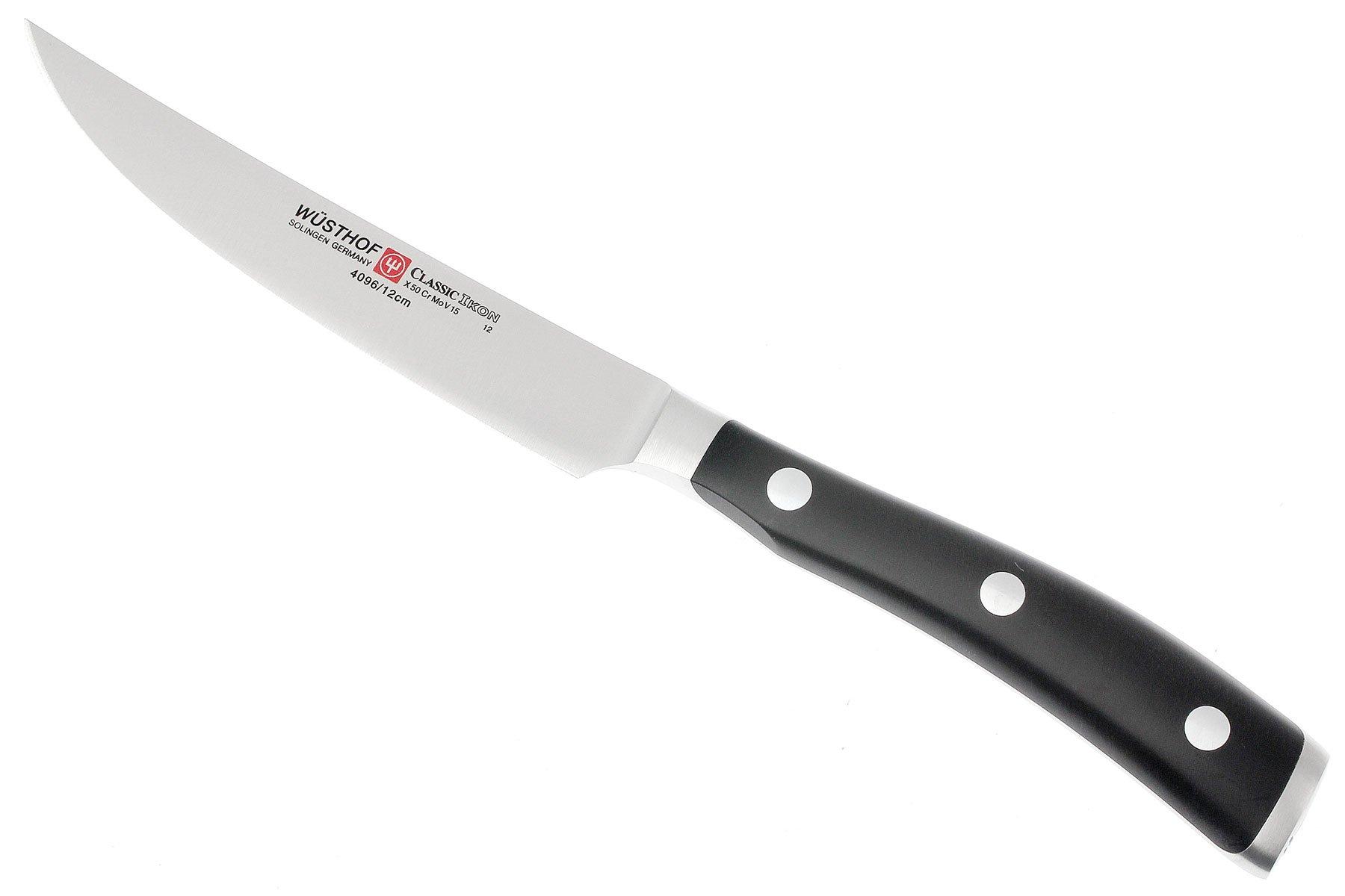 Wüsthof Classic IKON Steak Knife 12 cm (4.5") Advantageously shopping