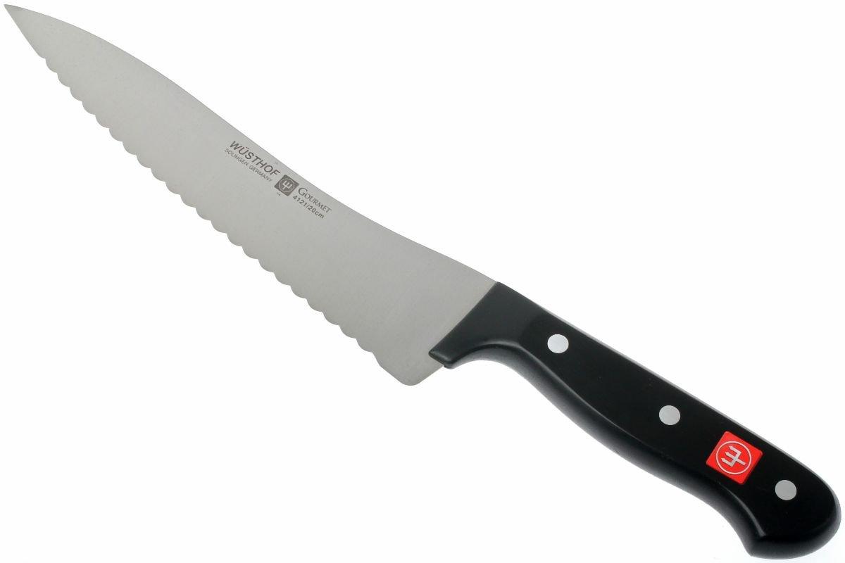 Wusthof Gourmet Offset handle bread knife 20 cm (7.9") Advantageously