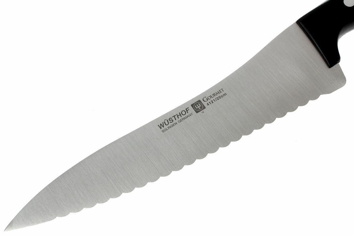 Wusthof Gourmet Offset handle bread knife 20 cm (7.9") Advantageously