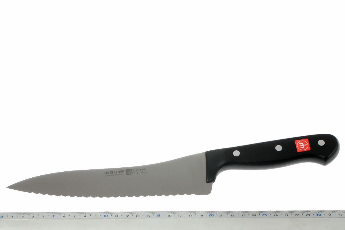 Wusthof Gourmet Offset handle bread knife 20 cm (7.9") Advantageously