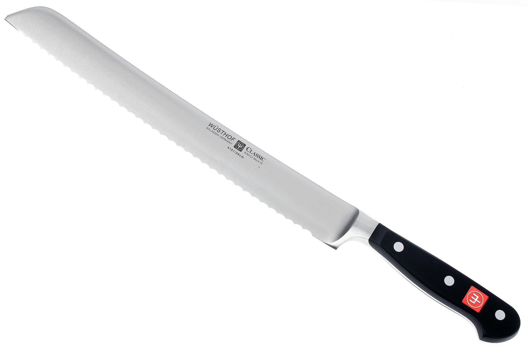 Wüsthof Classic Bread Knife 26 cm, 4151 Advantageously shopping at Knivesandtools.ie