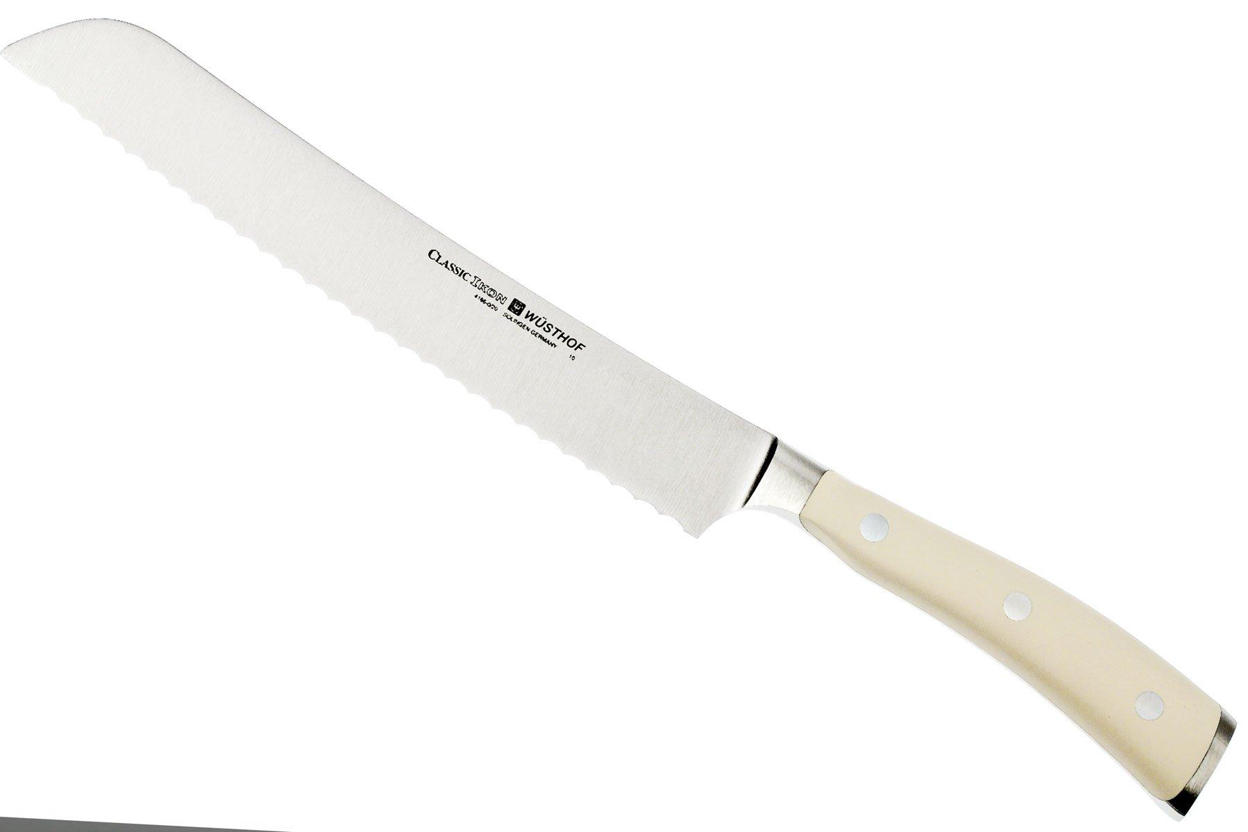 Wüsthof Classic IKON White Bread Knife 20 cm (8") Advantageously