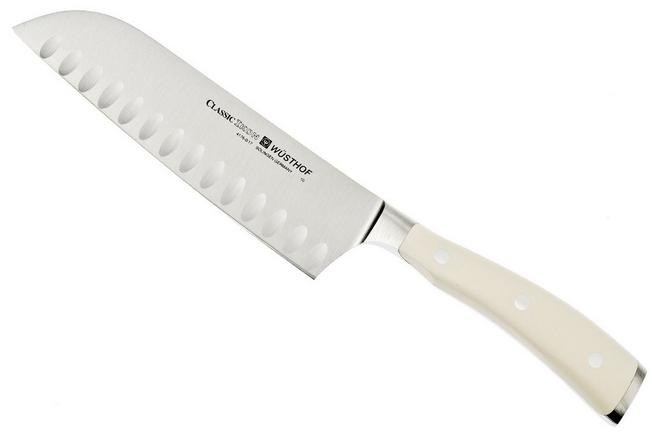 Wüsthof Classic White 6-piece knife set version santoku including block,  1090270601