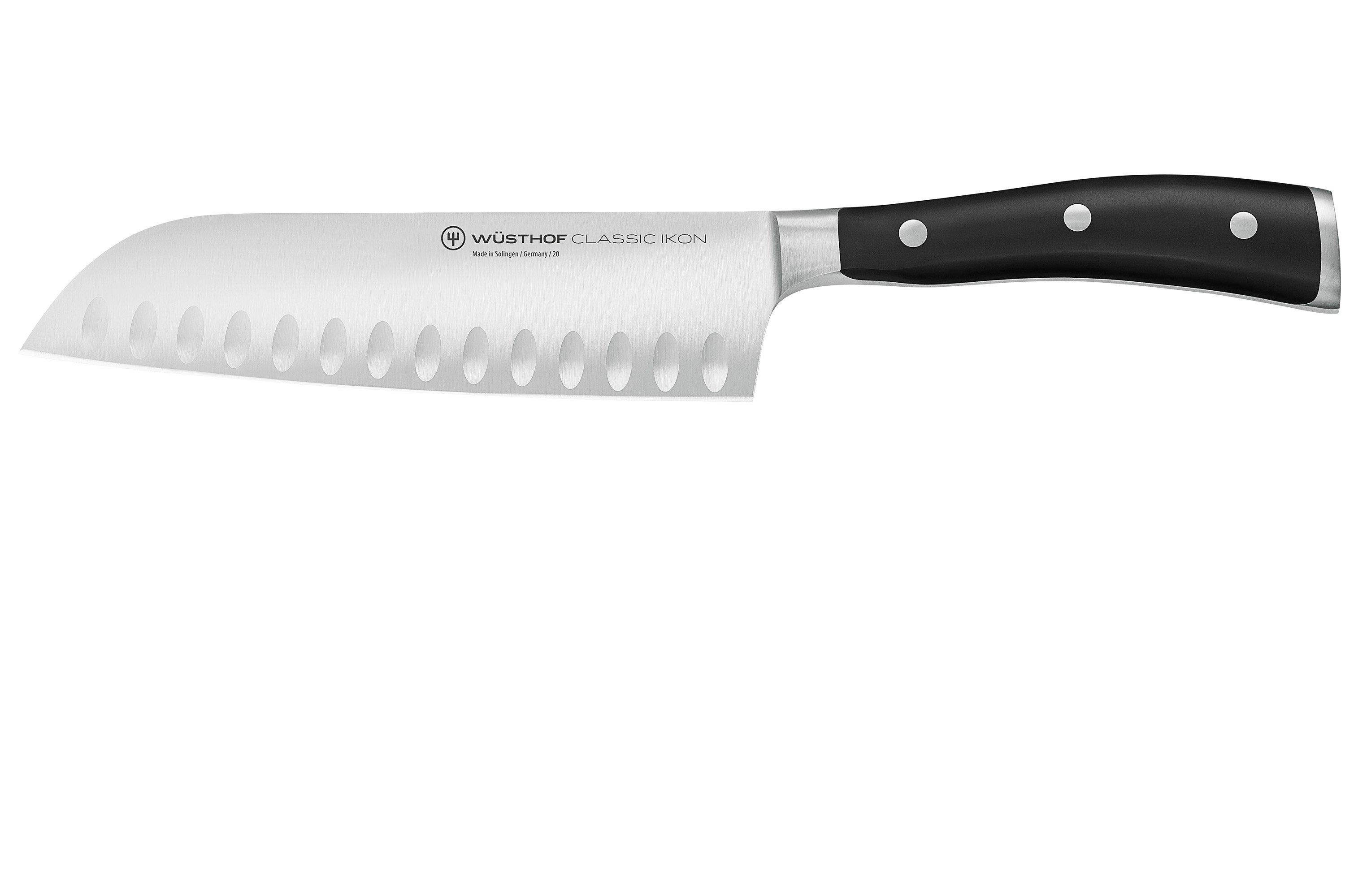 Wüsthof Classic IKON Granton Santoku Knife 17 cm (6.5