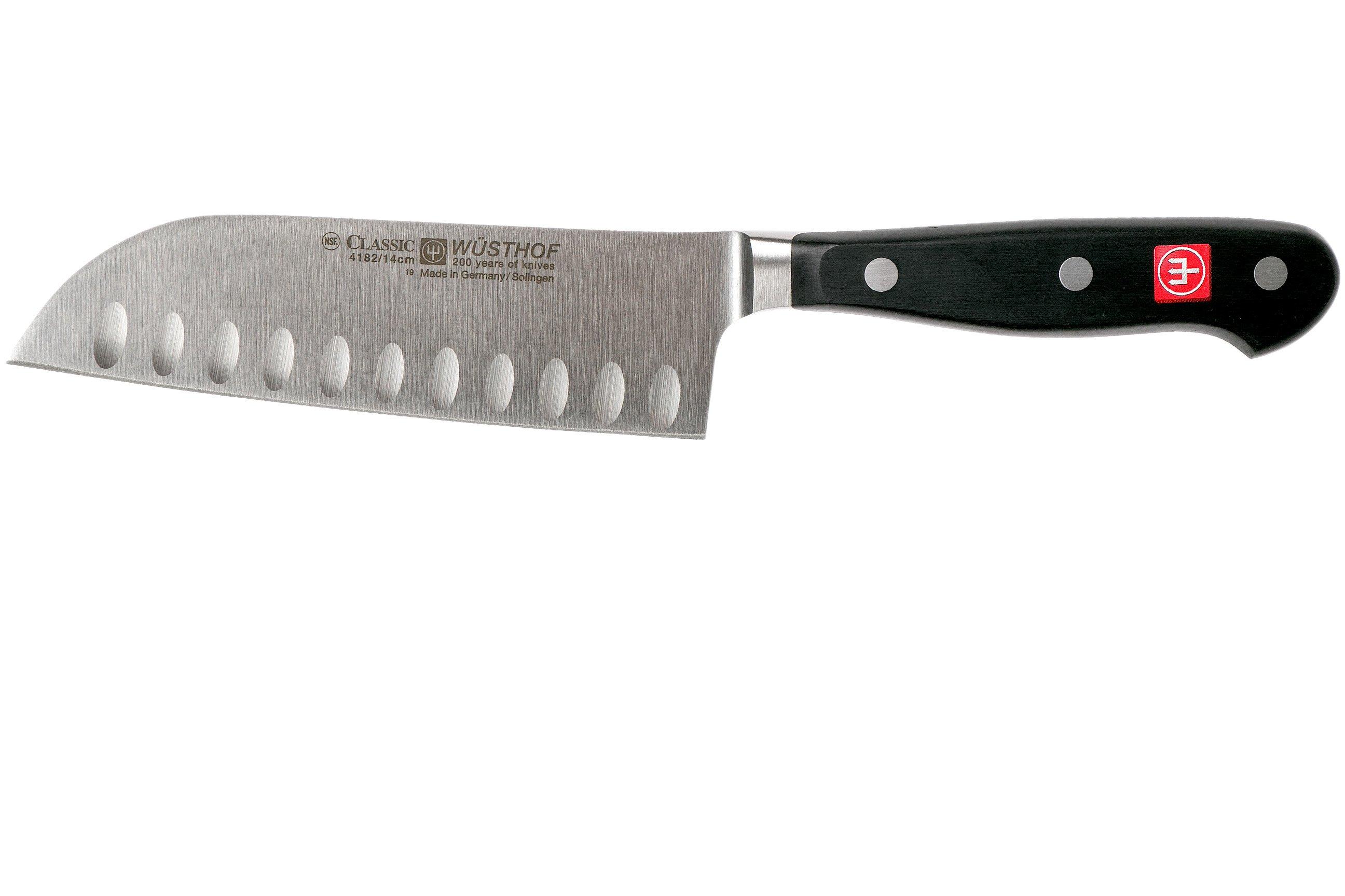 Wüsthof Classic Granton Santoku Knife 14 cm, 4182 Advantageously
