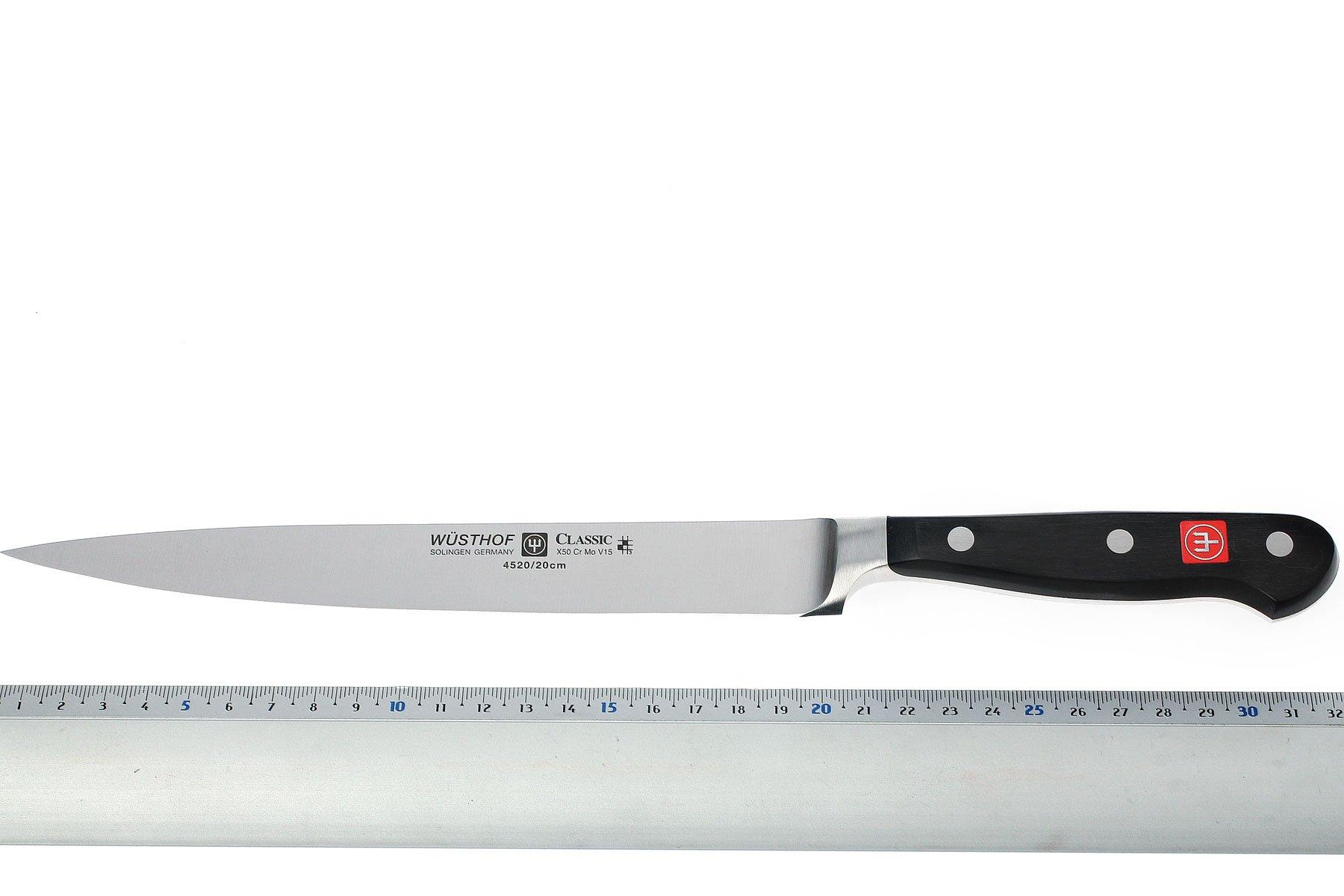 ナ*️様 Wusthof Narrow Slicer 20cm 4520 ヴォス Wusthof Narrow Slicer 20cm 4520 ヴォストフ 細身 Wüsthof Classic
