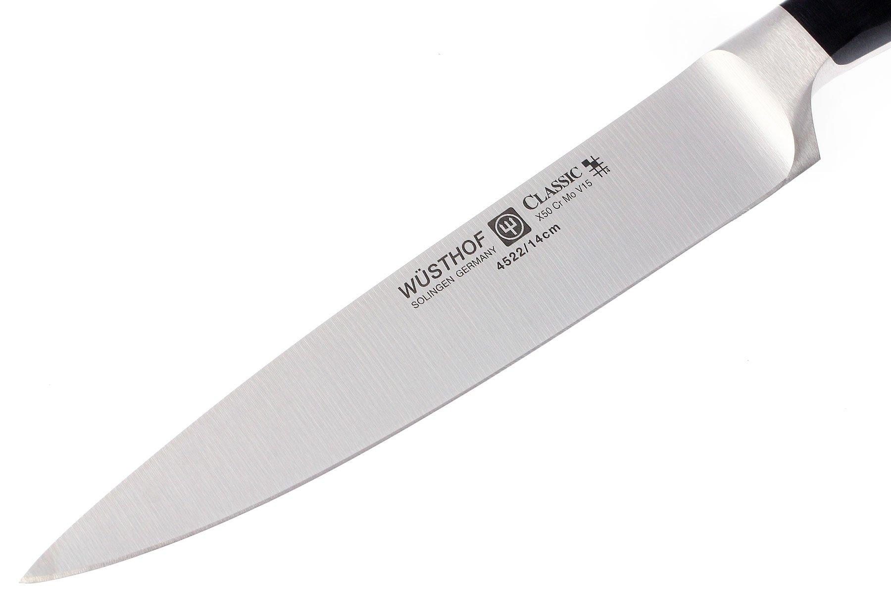 Wüsthof 4606/14 Coltello Per Disossare Gourmet - Lama 14 Cm In Acciaio, Fabbricato A Solingen, Ideale Per Carne E Pollame